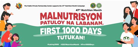 47th Nutrition Month: Malnutrisyon Patuloy na Labanan, First .